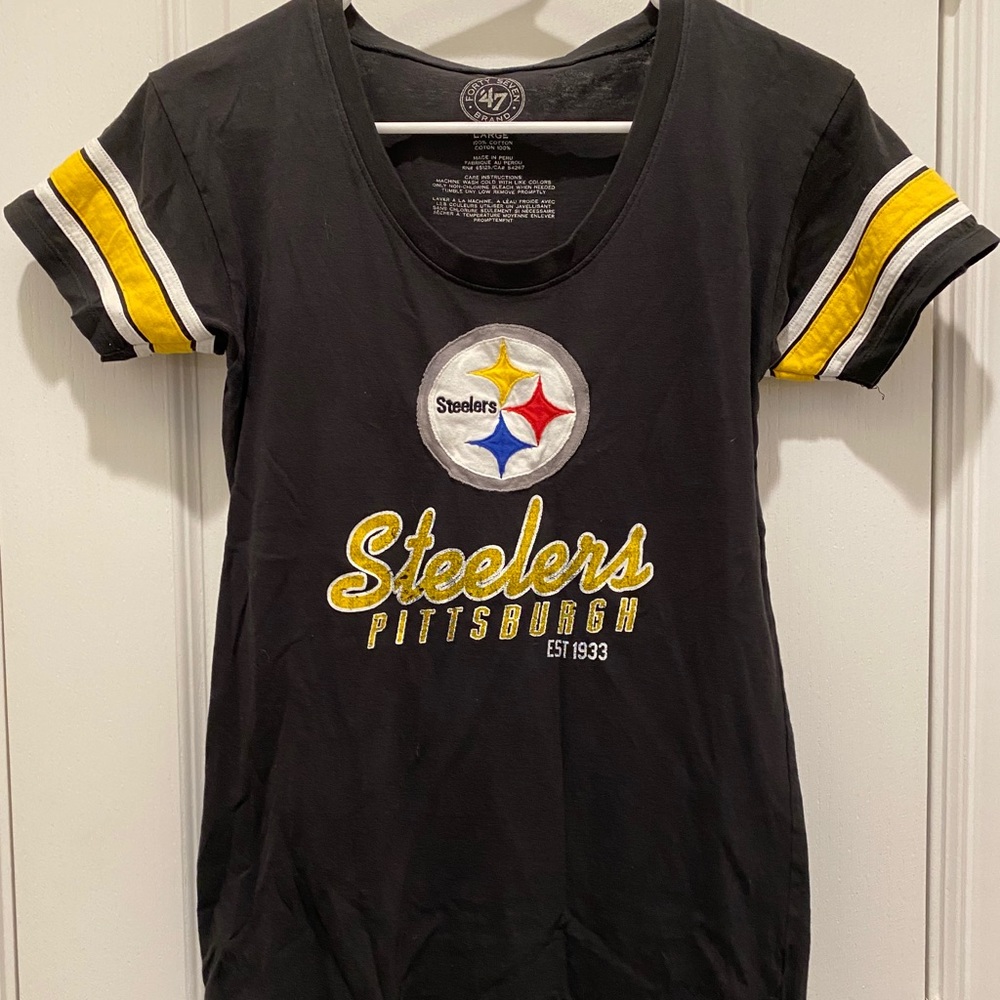 Junior's Pittsburg Steelers Top Size L
